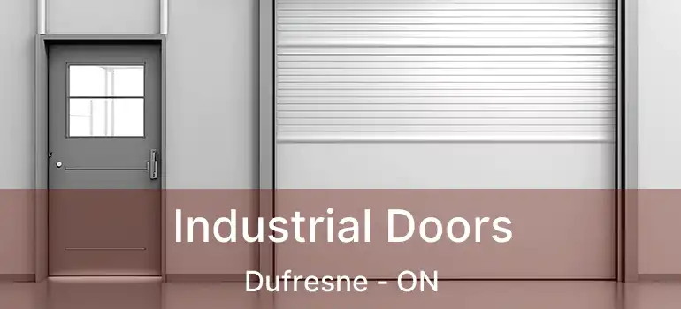  Industrial Doors Dufresne - ON