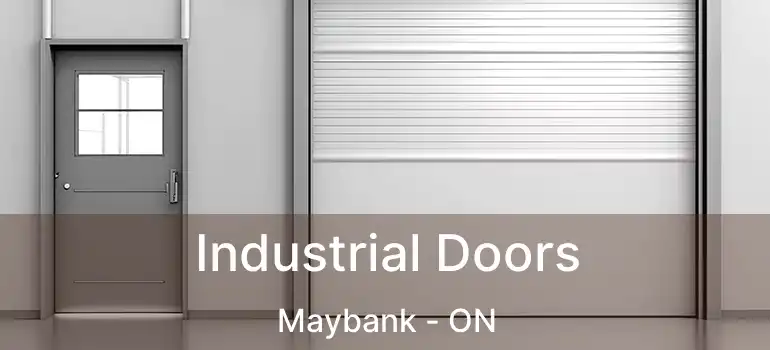  Industrial Doors Maybank - ON
