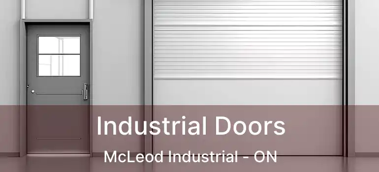  Industrial Doors McLeod Industrial - ON