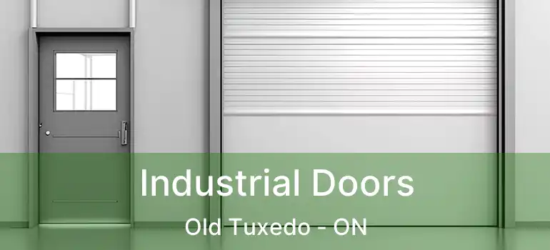  Industrial Doors Old Tuxedo - ON