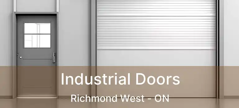  Industrial Doors Richmond West - ON