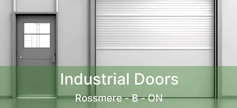  Industrial Doors Rossmere - B - ON