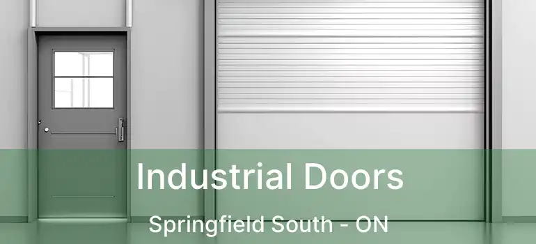  Industrial Doors Springfield South - ON