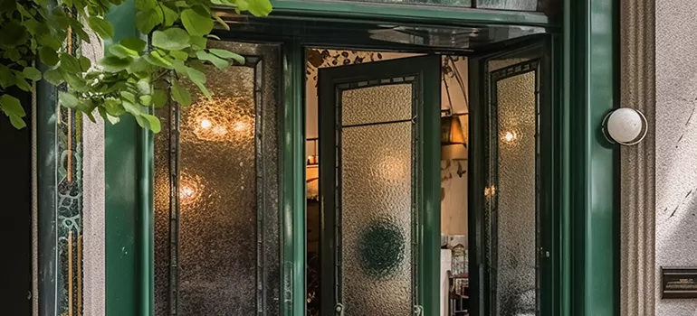 Frosted Pantry Door in Logan - C.P.R, Ontario