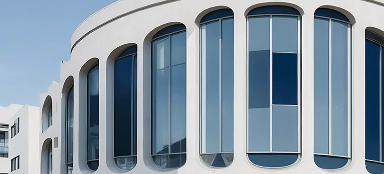 Geometric Window Curtains in Sir John Franklin, ON