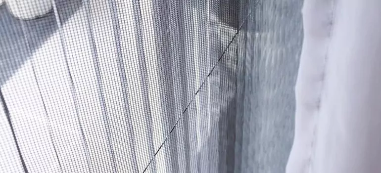Fixing Screen Window Mesh in Mission Industrial, Ontario