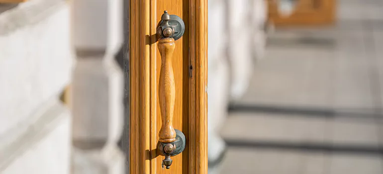 Wooden Pull Bar Installation in Vista, Ontario