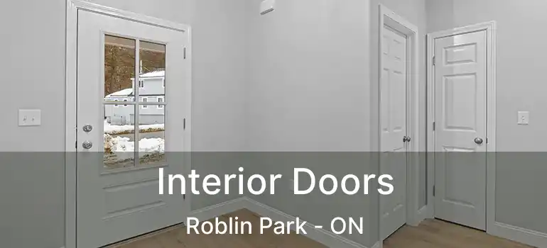 Interior Doors Roblin Park - ON