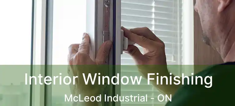  Interior Window Finishing McLeod Industrial - ON