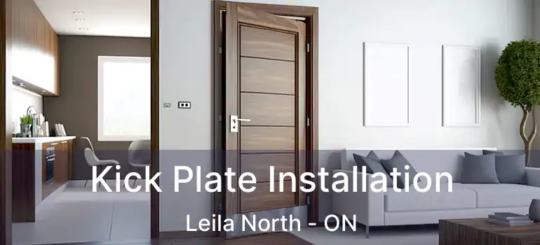  Kick Plate Installation Leila North - ON