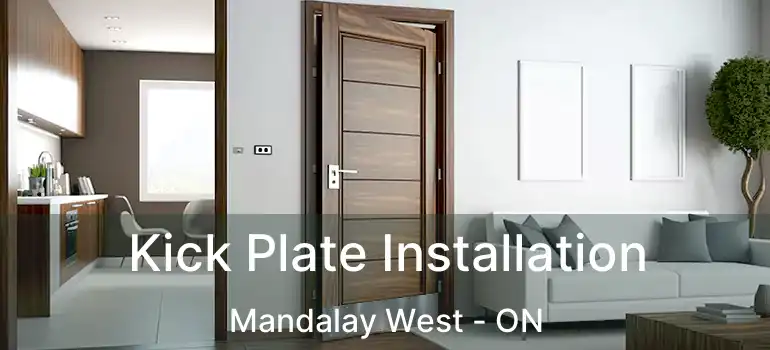  Kick Plate Installation Mandalay West - ON