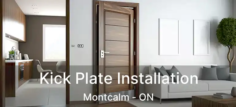  Kick Plate Installation Montcalm - ON