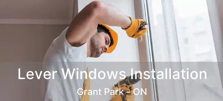  Lever Windows Installation Grant Park - ON