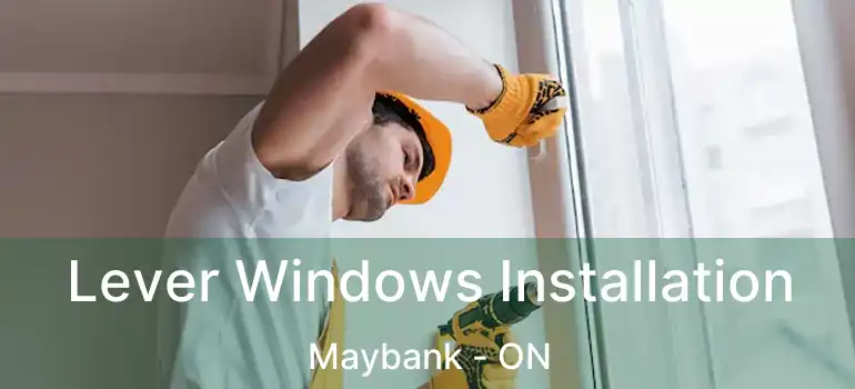  Lever Windows Installation Maybank - ON
