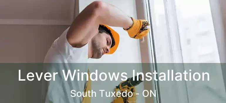 Lever Windows Installation South Tuxedo - ON
