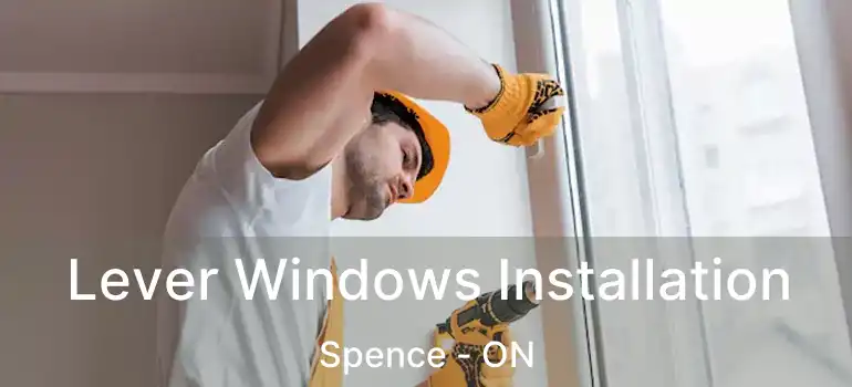  Lever Windows Installation Spence - ON