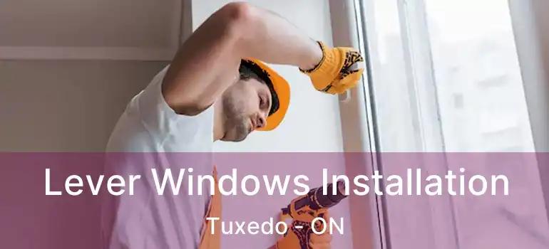  Lever Windows Installation Tuxedo - ON