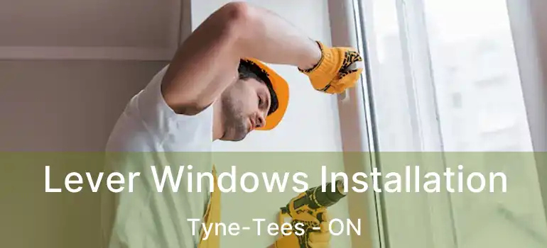 Lever Windows Installation Tyne-Tees - ON