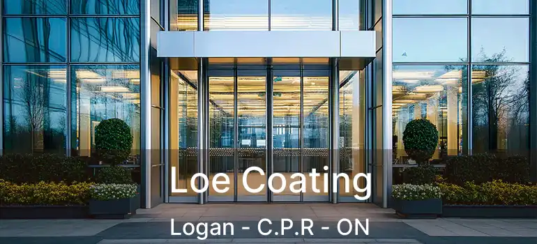  Loe Coating Logan - C.P.R - ON