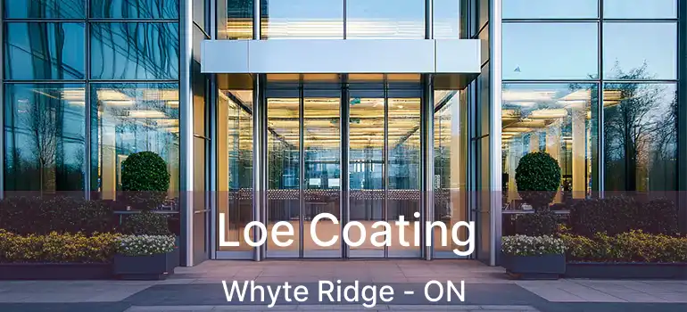  Loe Coating Whyte Ridge - ON