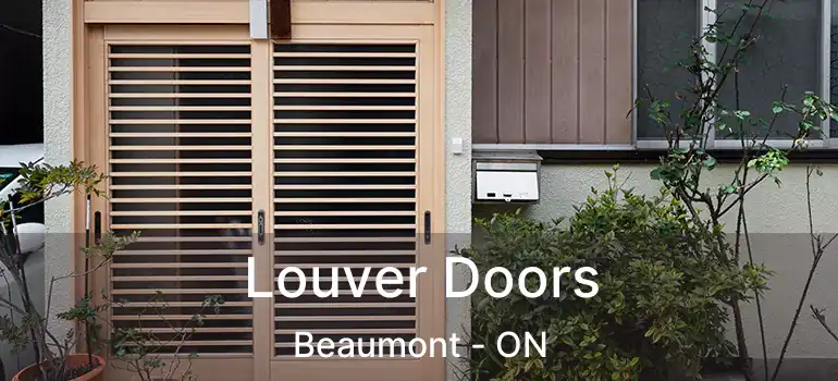  Louver Doors Beaumont - ON