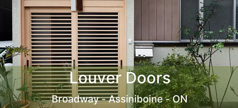  Louver Doors Broadway - Assiniboine - ON