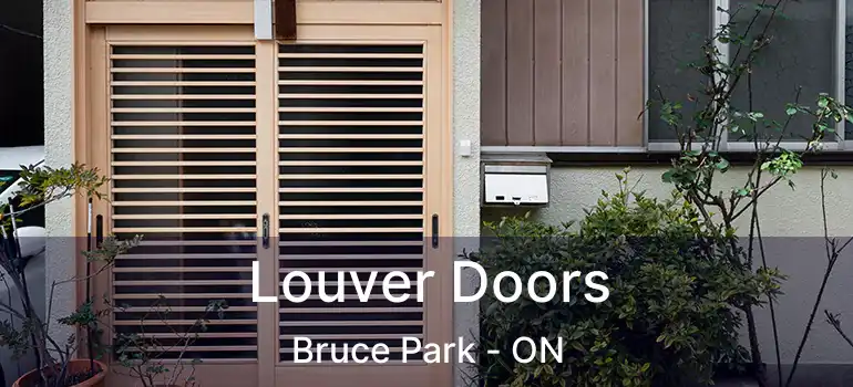  Louver Doors Bruce Park - ON