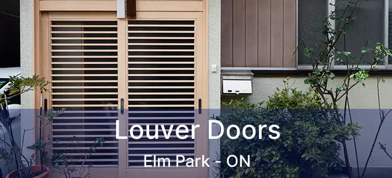  Louver Doors Elm Park - ON