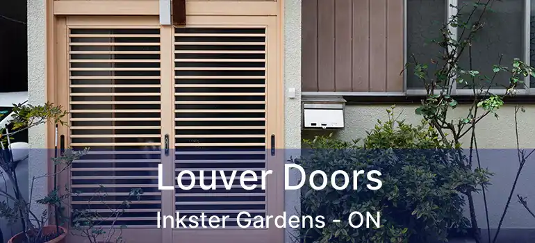  Louver Doors Inkster Gardens - ON
