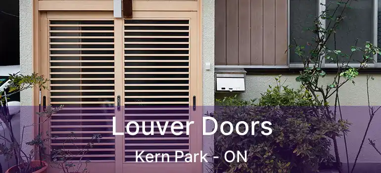  Louver Doors Kern Park - ON