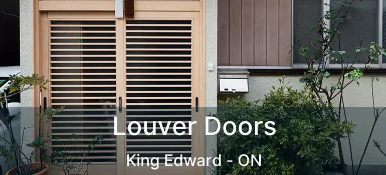  Louver Doors King Edward - ON