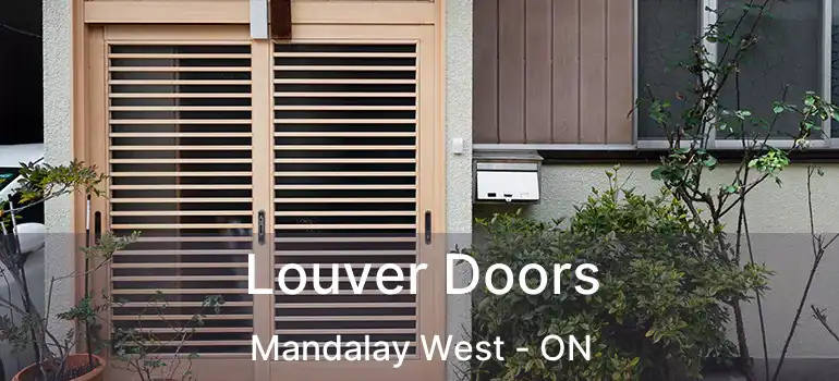  Louver Doors Mandalay West - ON