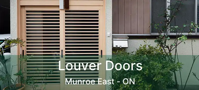  Louver Doors Munroe East - ON