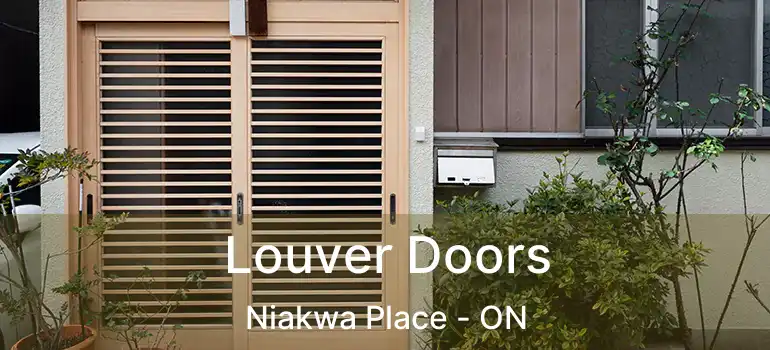  Louver Doors Niakwa Place - ON