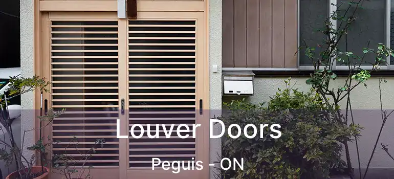  Louver Doors Peguis - ON