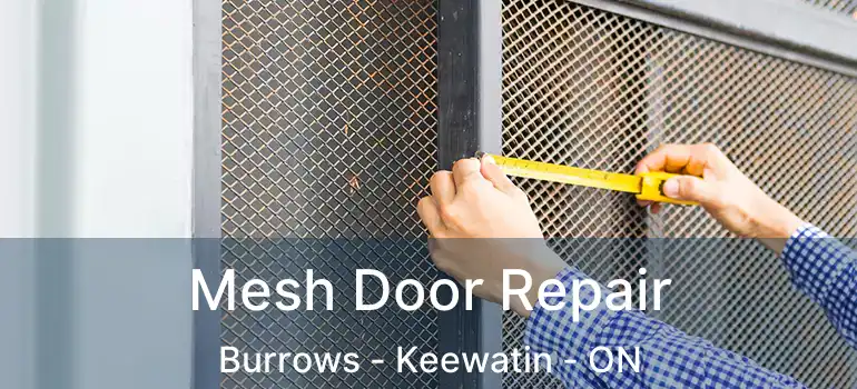  Mesh Door Repair Burrows - Keewatin - ON