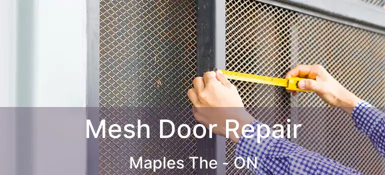  Mesh Door Repair Maples The - ON