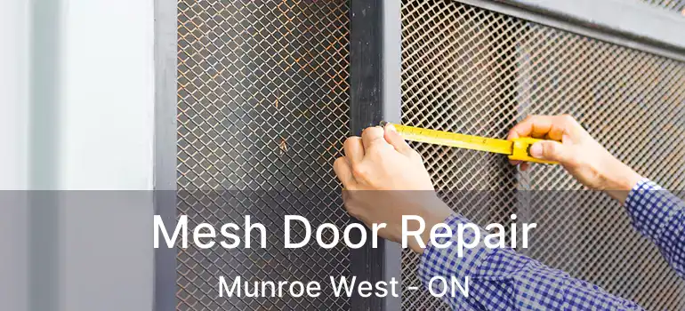  Mesh Door Repair Munroe West - ON
