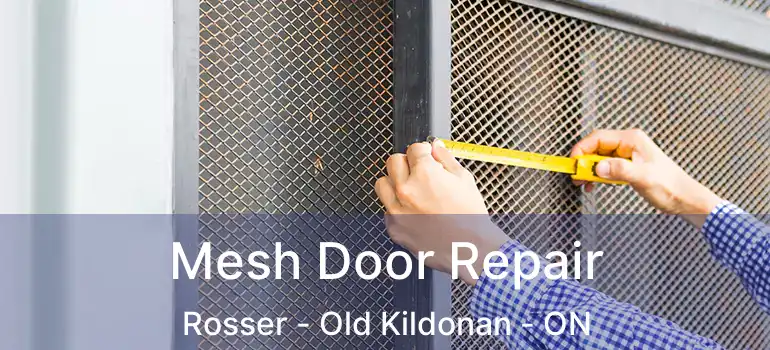  Mesh Door Repair Rosser - Old Kildonan - ON