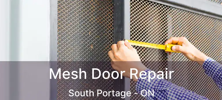  Mesh Door Repair South Portage - ON