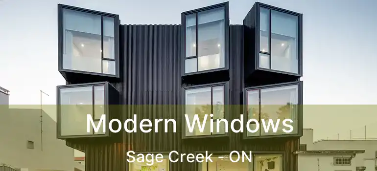  Modern Windows Sage Creek - ON