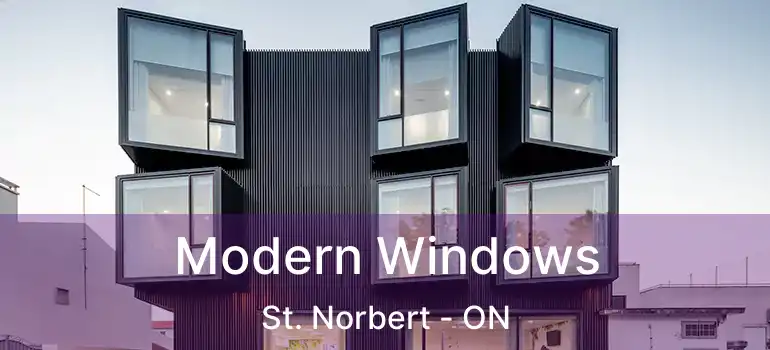 Modern Windows St. Norbert - ON