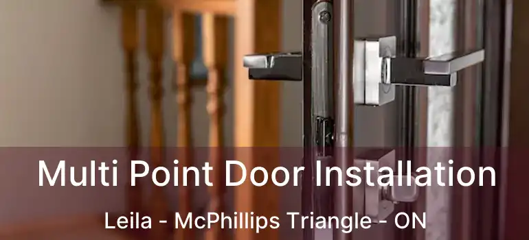  Multi Point Door Installation Leila - McPhillips Triangle - ON