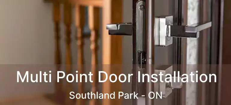  Multi Point Door Installation Southland Park - ON