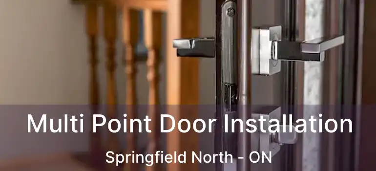  Multi Point Door Installation Springfield North - ON
