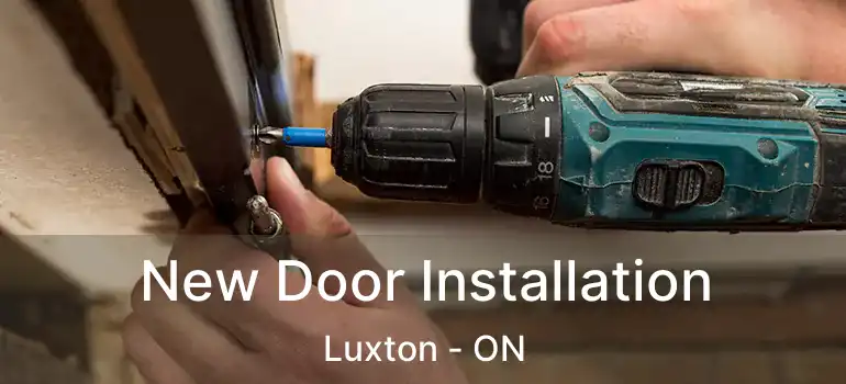  New Door Installation Luxton - ON