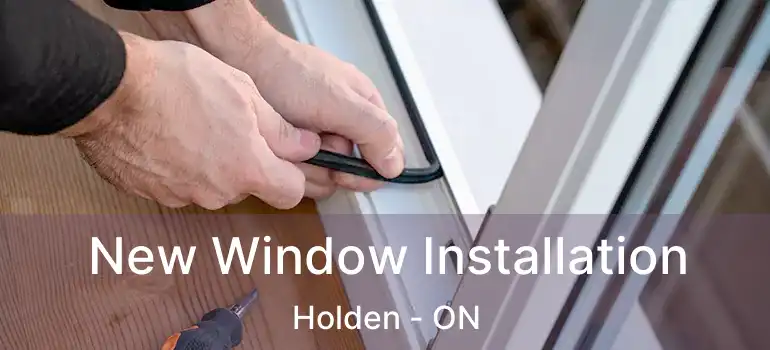  New Window Installation Holden - ON
