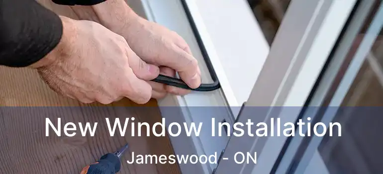  New Window Installation Jameswood - ON