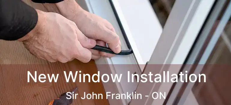  New Window Installation Sir John Franklin - ON