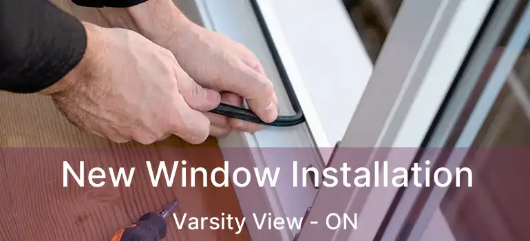  New Window Installation Varsity View - ON